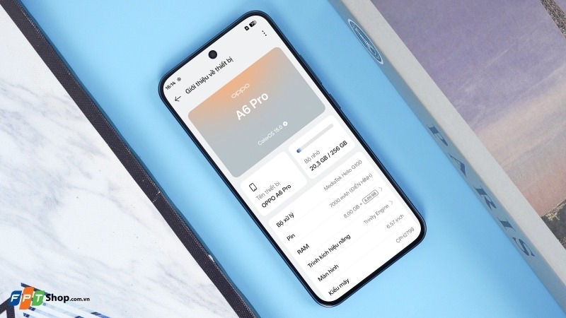Đánh giá OPPO A6 Pro 8