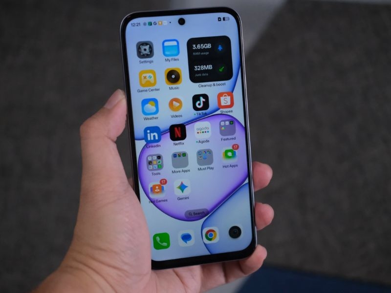Đánh giá realme C100 về màn hình