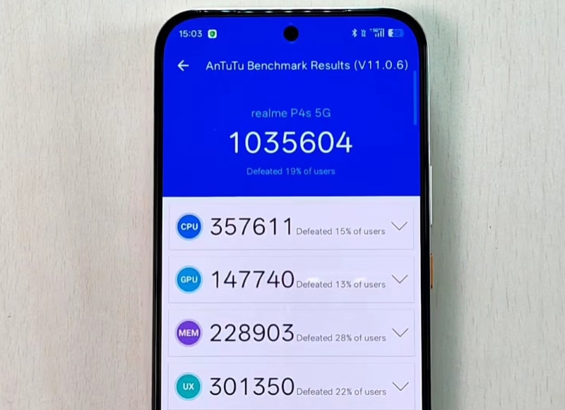 Đánh giá realme P4s - hình 7