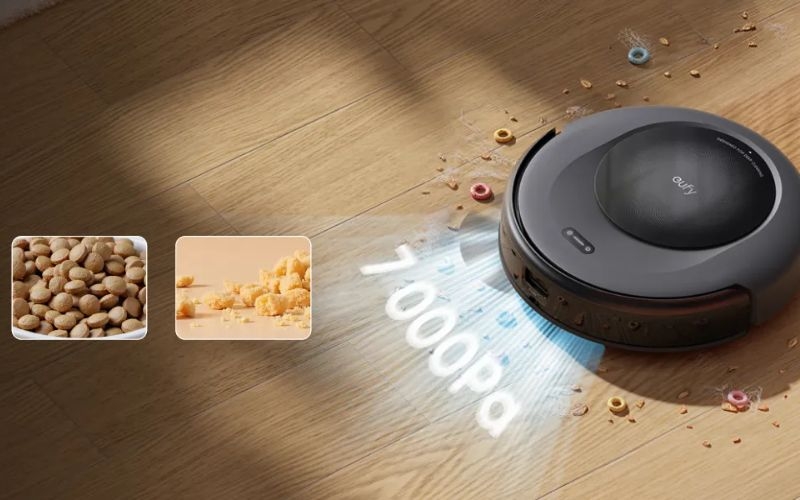 Khả năng l&agrave;m sạch của robot h&uacute;t bụi Eufy Omni C20