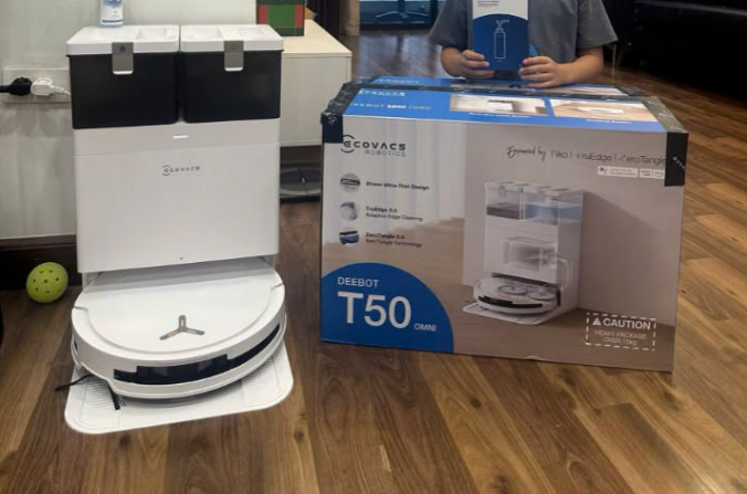Đánh giá robot hút bụi lau nhà Ecovacs Deebot T50 Omni - hình 3
