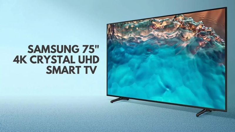 Đánh giá tivi 75BU8000 về thiết kế