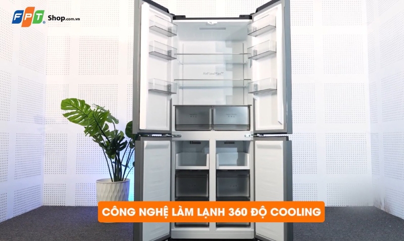 Đánh giá tủ lạnh Dreame 430 lít DRC430WGB3VN - hình 7