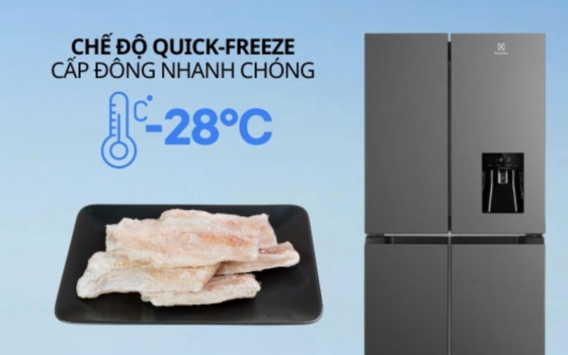 Đánh giá tủ lạnh Electrolux Inverter 492 lít - hình 8