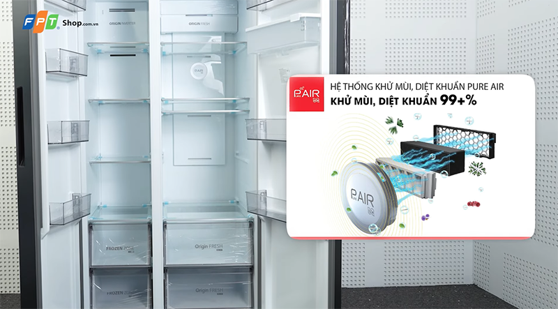 Đánh giá tủ lạnh RS775WI (hình 5)