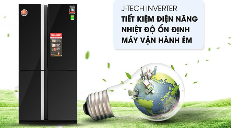 Đánh giá tủ lạnh Sharp SJ-FX688VG-BK - hình 4