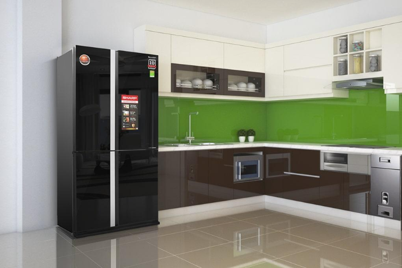 Đánh giá tủ lạnh Sharp SJ-FX688VG-BK - hình 8