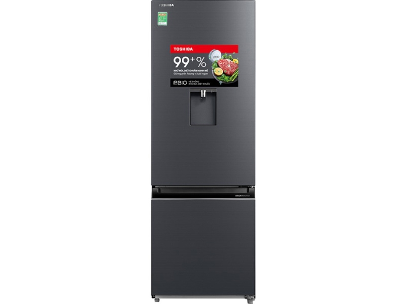 Đánh giá tủ lạnh Toshiba 322 lít GR-RB405WE-PMV(06)-MG - hình 1