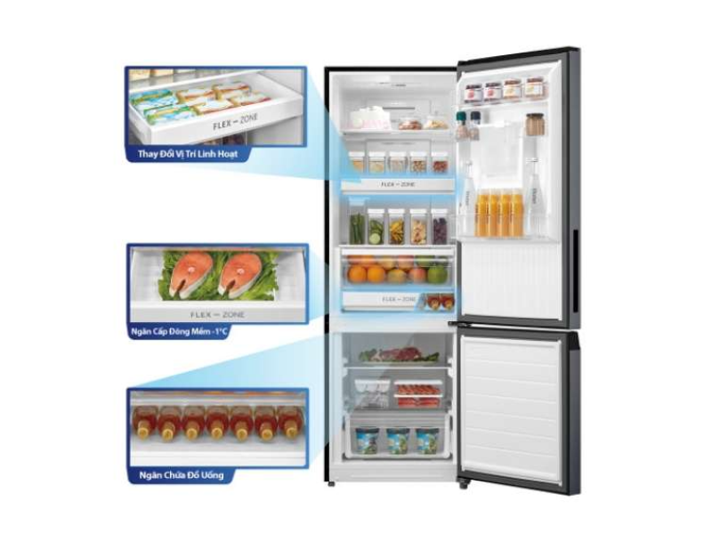 Đánh giá tủ lạnh Toshiba Inverter 325 lít - hình 5