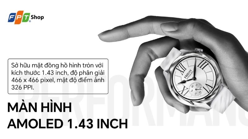Đánh giá Xiaomi Watch S4 về màn hình hiển thị