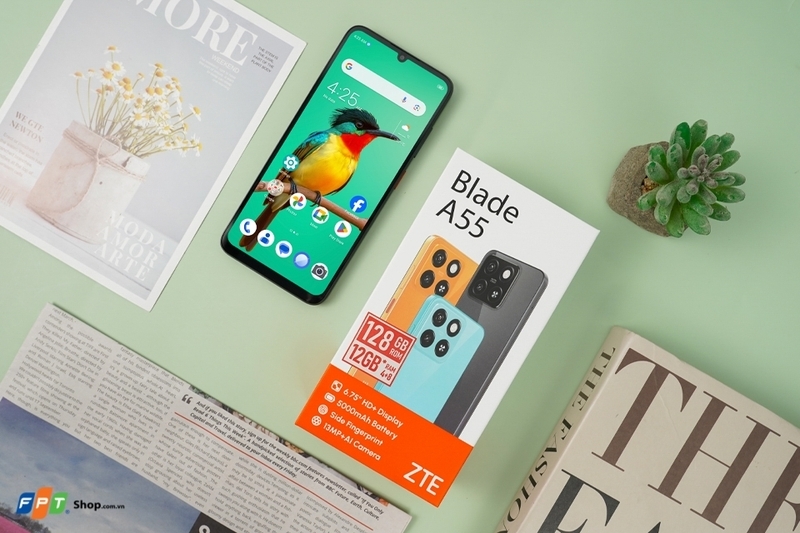 đánh giá ZTE Blade A55 - Hình 6