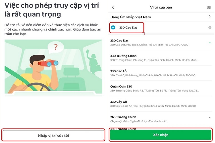Đặt Grab bằng máy tính (Hình 8)