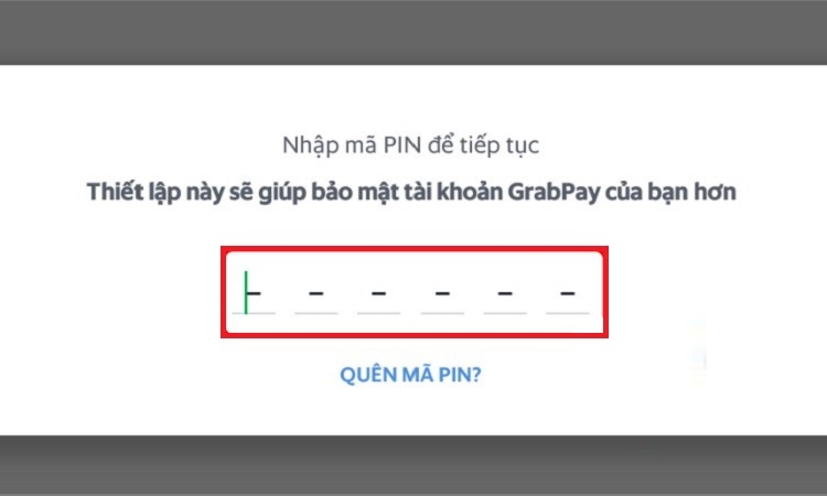 Đặt Grab bằng máy tính (Hình 9)