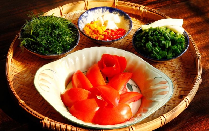 Sơ chế các nguyên liệu khác