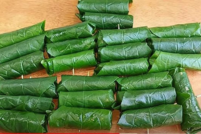 Chia sẻ cách làm đậu hũ cuốn lá lốt (hình 9)