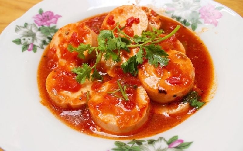 Đậu hũ non sốt cà