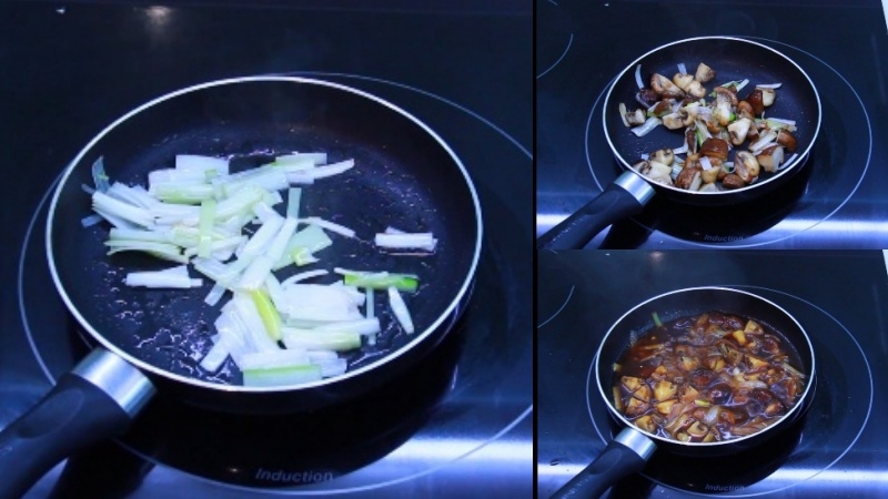 Đậu hũ non sốt nấm đông cô (hình 3)