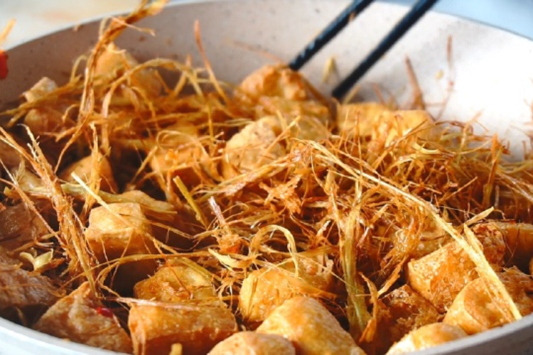 đậu hũ rang muối hình 6