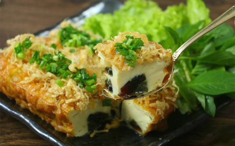 Cách làm đậu hũ trứng bắc thảo (hình 10)
