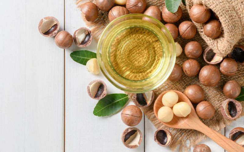 Lợi ích sức khỏe của dầu mắc ca
