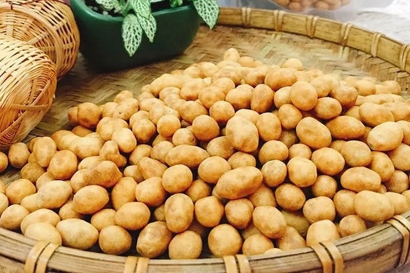 Đậu phộng da cá bao nhiêu calo ảnh 2
