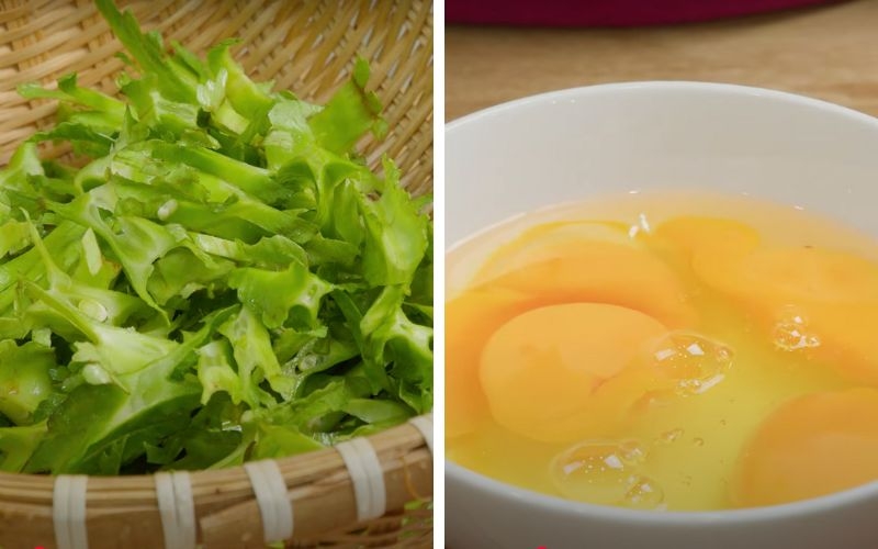 Sơ chế nguyên liệu làm đậu đồng xào trứng