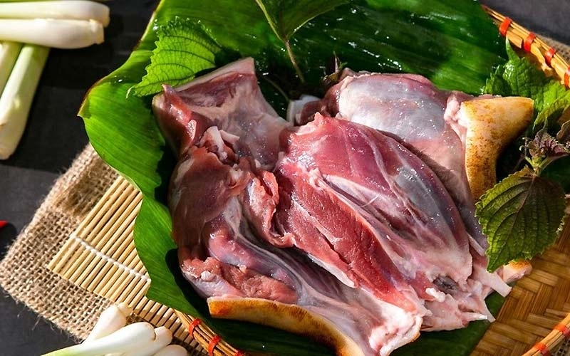 dê nướng tảng 1