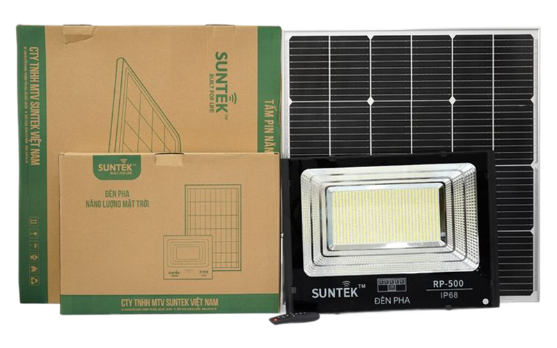 Đèn pha năng lượng mặt trời Suntek RP-500 26.24W - hình 1