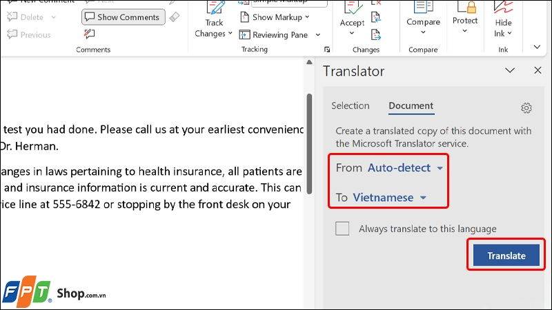 Dịch file Word tiếng Anh sang tiếng Việt ảnh 8