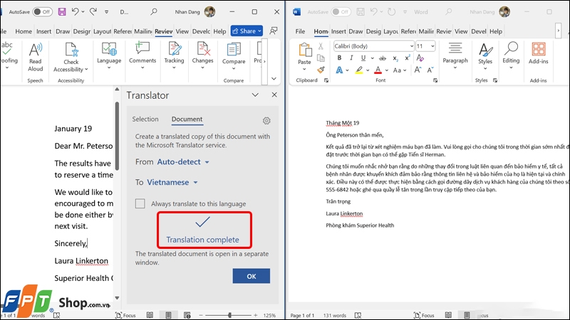 Dịch file Word tiếng Anh sang tiếng Việt ảnh 9