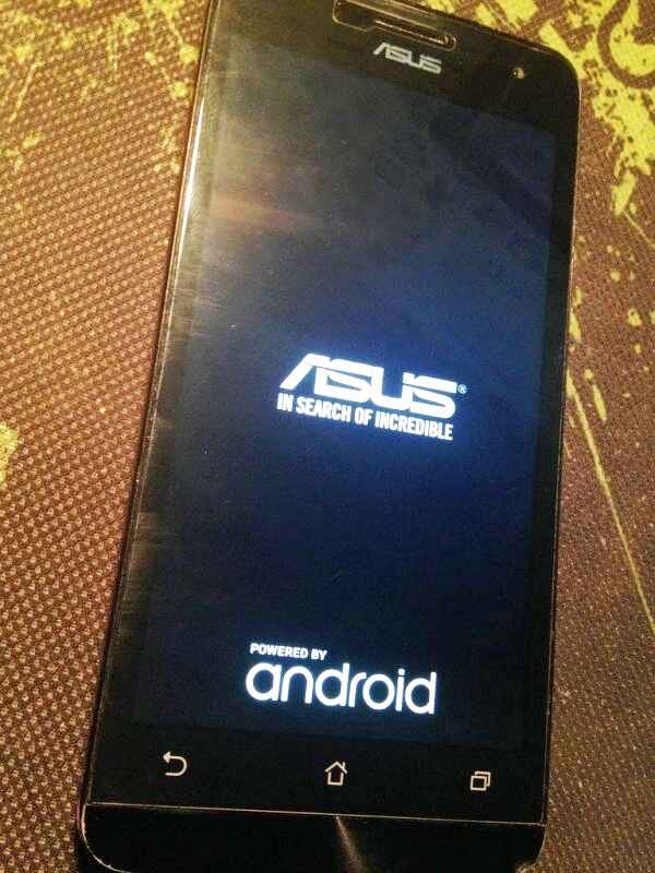 điện thoại Asus bị treo logo hình 4