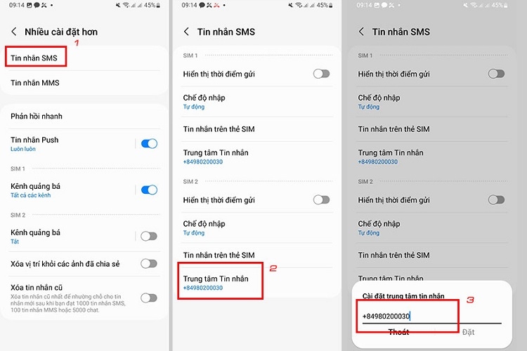 Điện thoại không gửi được tin nhắn SMS Viettel (Hình 8)