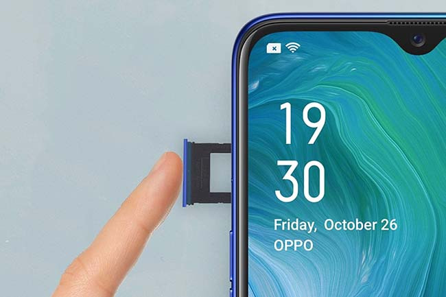 Điện thoại OPPO không nhận SIM 3