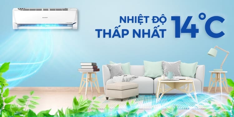 Điều hòa Sharp Inverter mã AH-X9XEW