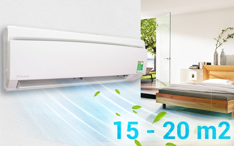 Điều hòa Daikin 12000 1 chiều hình 2