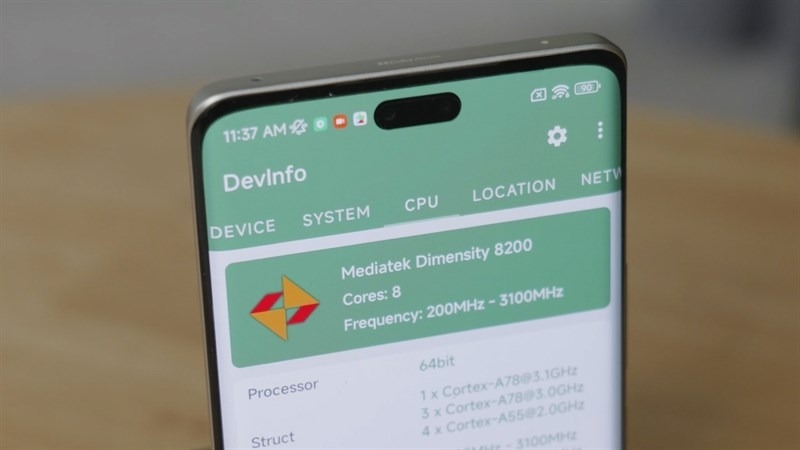 Đánh giá chip Dimensity 8200 Ultra 2