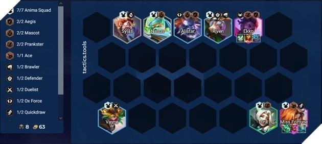 Đội hình Siêu Thú