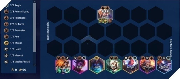 Đội hình Siêu Thú