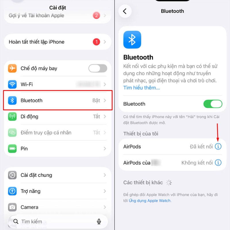 Đổi tên AirPods - hình 2