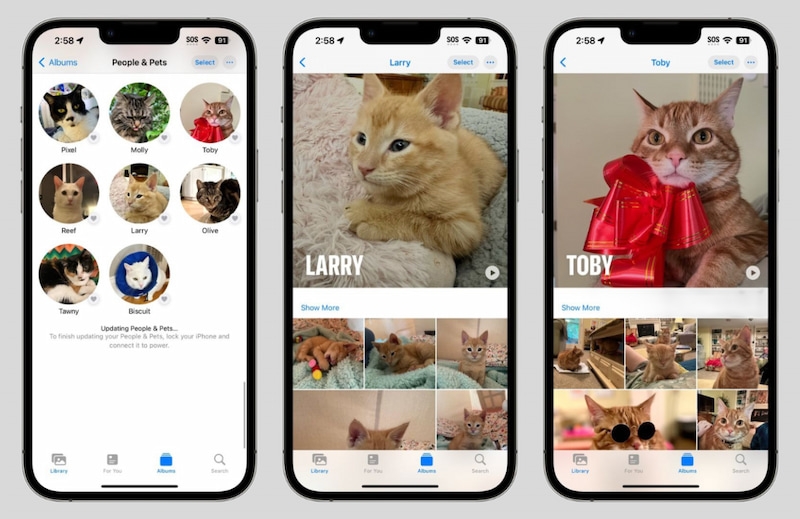 đổi tên Photo album trên iPhone, iPad 1