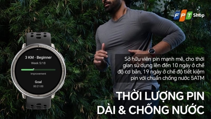 Đồng hồ thể thao chống nước Amazfit Active 2