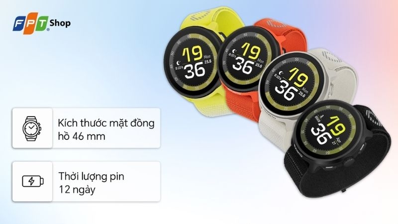 Đồng hồ thể thao chống nước Suunto Run