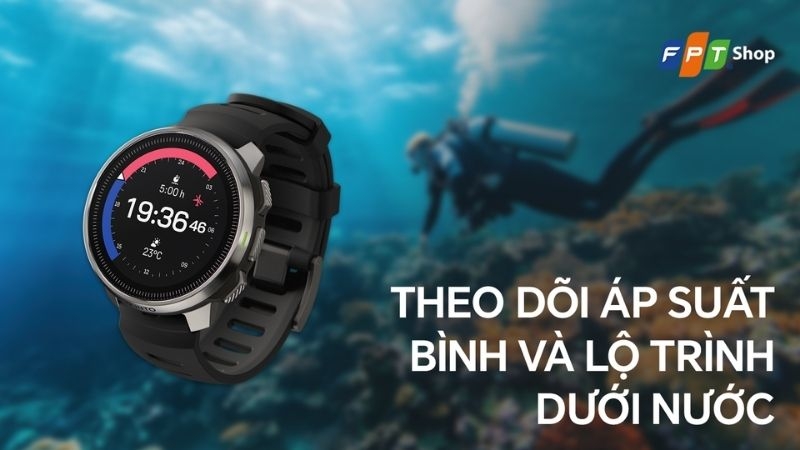 Đồng hồ thể thao chống nước Suunto Ocean