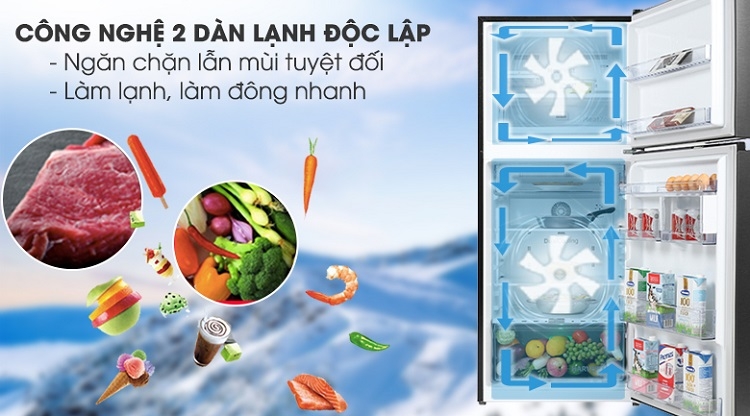 Đông mềm -1 độ C và 2 dàn lạnh độc lập là gì (Hình 2)