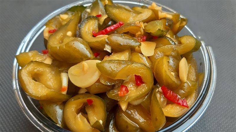 Dưa mắm hình 10