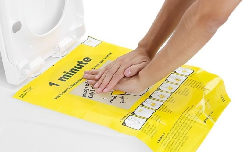 Miếng dán thông bồn cầu