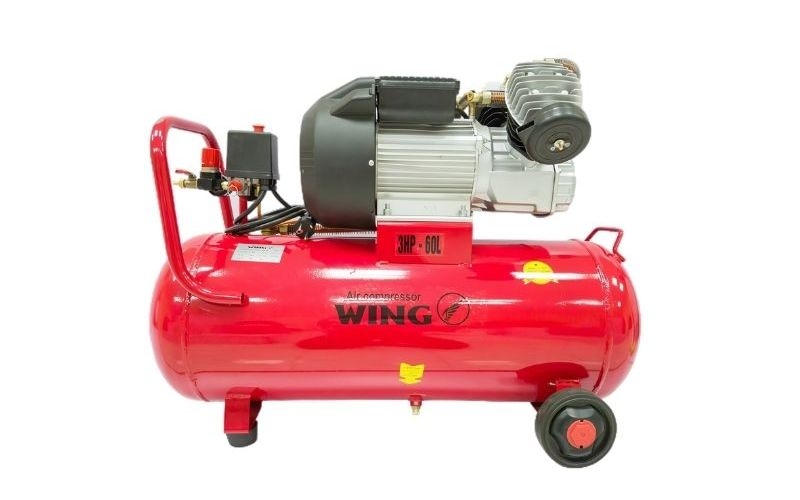 Sử dụng máy khí nén để thông tắc bồn cầu