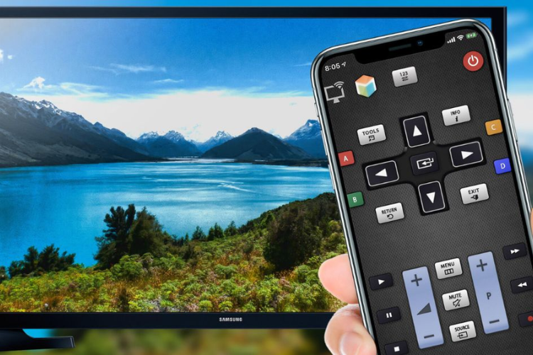 dùng iPhone điều khiển tivi Samsung 1