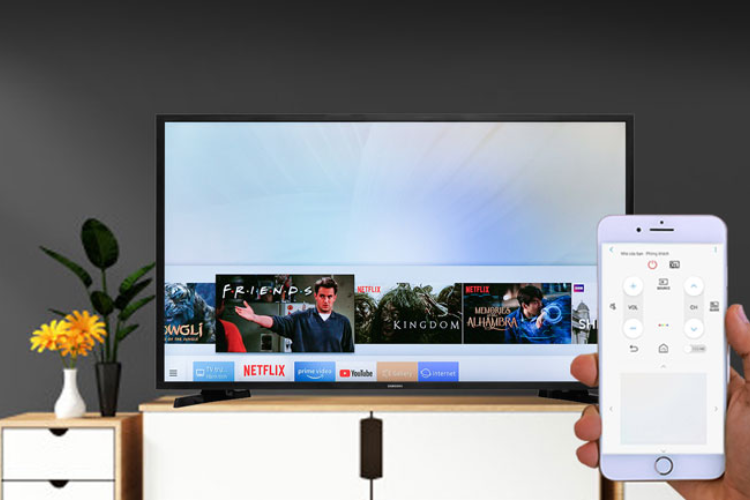 dùng iPhone điều khiển tivi Samsung 7