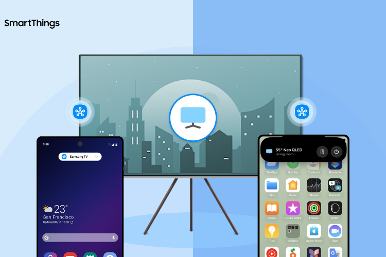 dùng iPhone điều khiển tivi Samsung 2